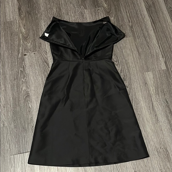 J. Crew Black Pleated Strapless Sheath Dress - Picture 11 of 11